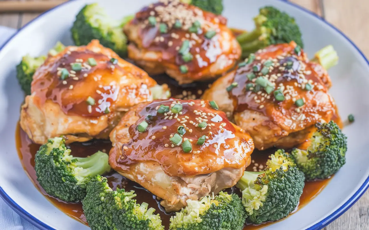 Air Fryer Teriyaki Chicken Thighs