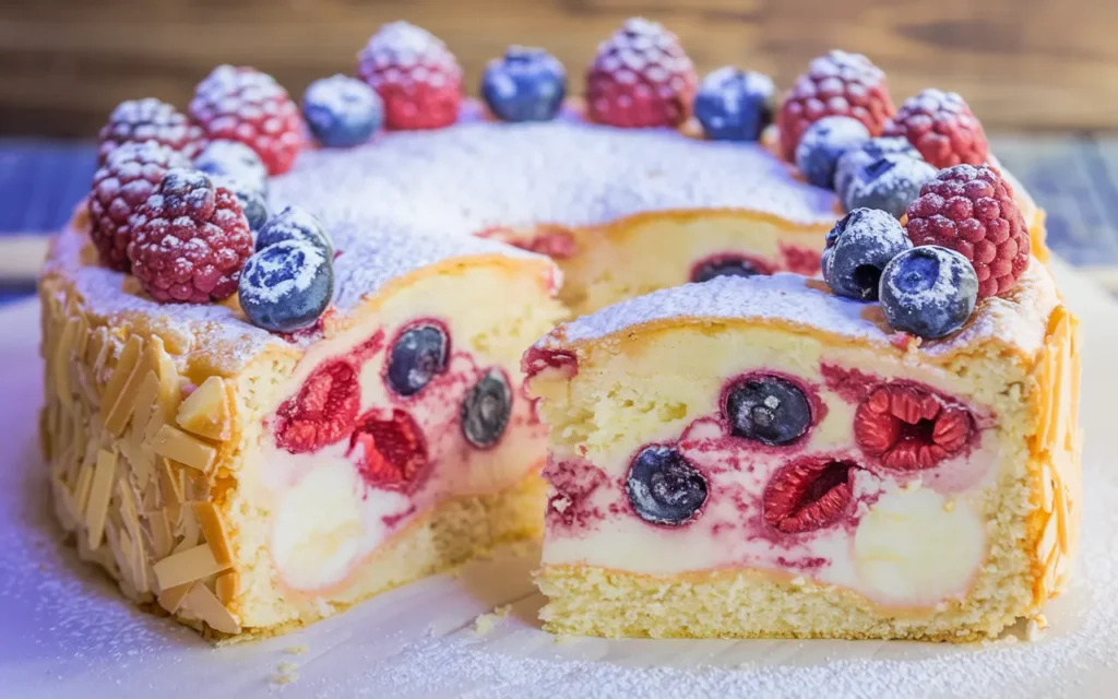 Easy Cake Mix Fruit and Eggs