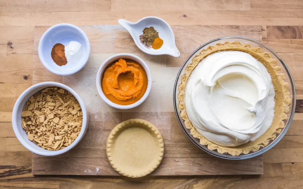 Ingredients for Milk Bar Pumpkin Pie