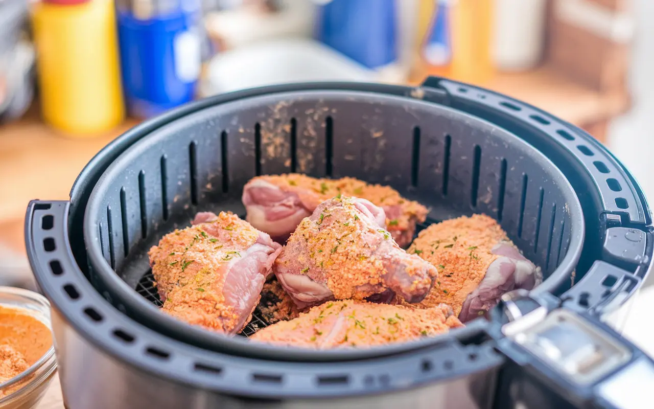 Raw Chicken in an Air Fryer