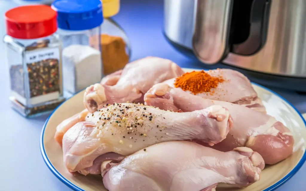 Steps to Prepare Raw Chicken for the Air Fryer