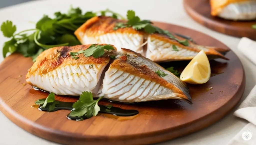 Grilled Dorado Classic Lemon Garlic