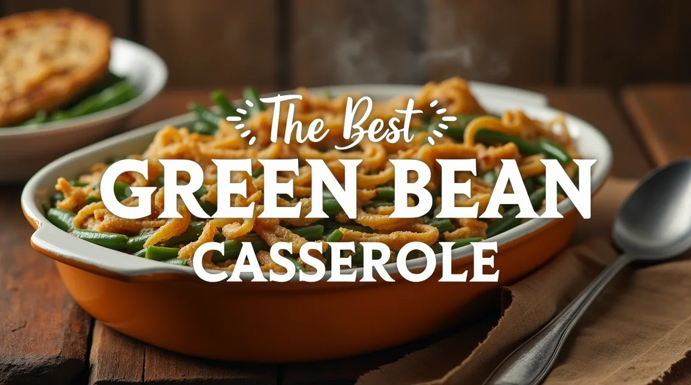 The Best Durkee Green Bean Casserole