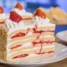 Strawberry Earthquake Cake